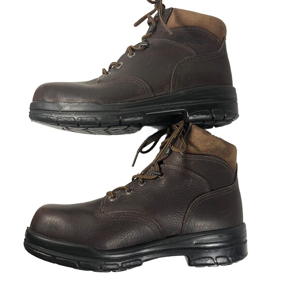 WOLVERINE DURASHOCK Water & Slip Resistant Safety Hard Toe Work Boots-Women 7-M5 - Picture 2 of 10